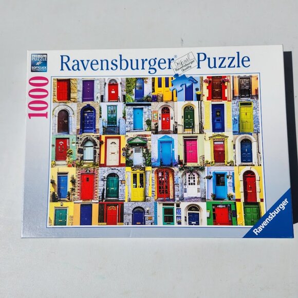 Doors of the World Ravensburger 1000 Piece Jigsaw Puzzle FAST SHIPPING! I ship t - Picture 4 of 14